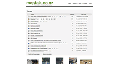 Desktop Screenshot of maptalk.co.nz