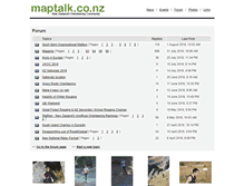 Tablet Screenshot of maptalk.co.nz